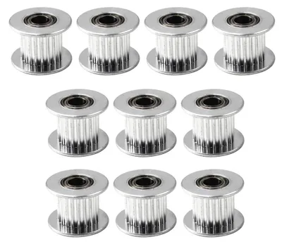 Zahnriemenscheibe 20 Zähne, Bohrung 5 mm, Breite 6 mm, 10 St.