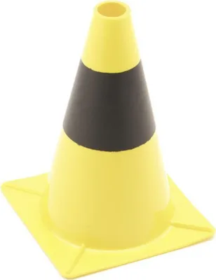 Produktbild von Perel Leitkegel, Warnkegel, Pylonen Kinder outdoor, Hütchen Sport zum Markieren, Absichern oder