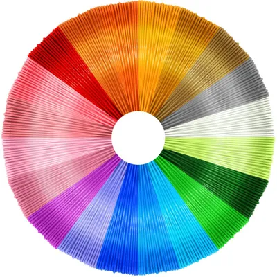 Obrázek produktu pro 3D pero, filament PLA, různé barvy - 20 odstínů, průměr 1,75 mm
