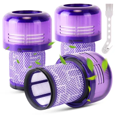 Ersatzfilter für Dyson V12, 3 Stück, Kunststoff