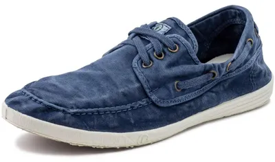 Produktbild von Natural World Old Elbrus Herren Schnürer im Bootsschuh-Style Dunkelblau (Marino Enz), 303E - Gr. 43