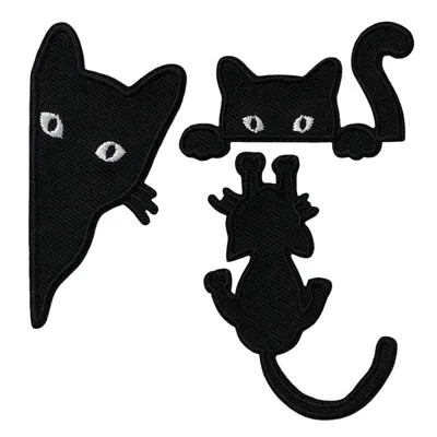 Produktbild von Mono-Quick 16228 Create Katzen Applikation, Bügelbild, Patch, Aufnäher, Aufkleber 3er Set