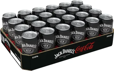 Immagine prodotto di Jack Daniels Cola Tennessee Whiskey Jacky bevanda mista 330ml confezione da 24 pezzi