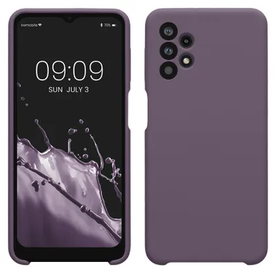 Produktbild von kwmobile Handyhülle für Samsung Galaxy A32 5G Hülle - Case Silikon - Kabelloses Laden - Schutzhülle Cover in Helle Iris