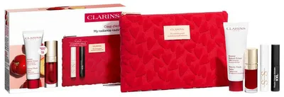 Zdjęcie produktu dla Zestaw Clarins: balsam Beauty Flash 15 ml + serum do rzęs SOS 3 ml