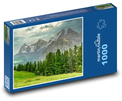 Obrázek produktu pro Puzzle 1000 Alpy - příroda a krajina - martinpuzzle
