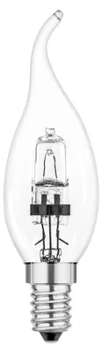 Produktbild von Orion Halogen Windstoß Kerze 20W = 25W E14 klar 230V 235lm warmweiß 2700K dimmbar