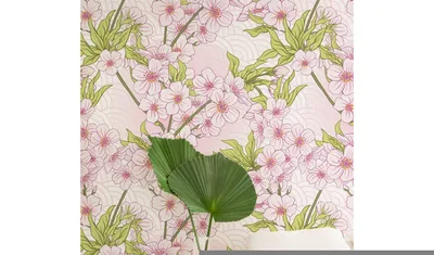 Produktbild von Coloray Fototapete 152x104 cm Latextapete Magicstick - Kirschblütenblüte Blumen