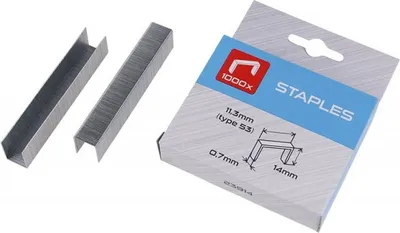 Image de agrafes type 53 14mm 1000pcs/box pour agrafeuse