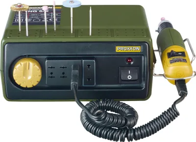 Produktbild von Proxxon 28704 MICROMOT Netzgerät NG 5/E mit 3 Anschlussbuchsen 12 Volt 5 Ampere