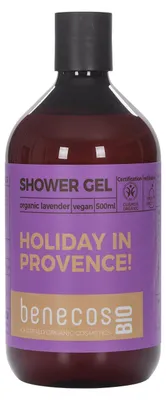 Productafbeelding van Benecos Bio Douchegel Lavender (500 ml)