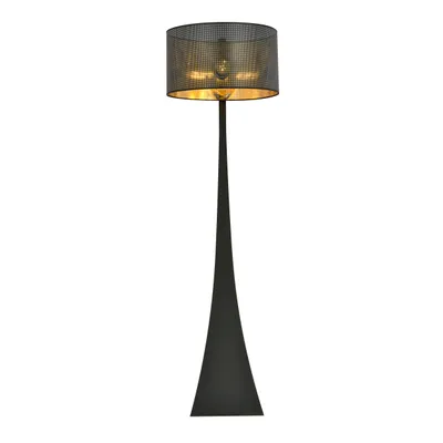 Productafbeelding van Vloerlamp Emibig 1xE27 60W ESTRELLA LP1, zwart/goud, model 1156/LP1