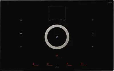 Zdjęcie produktu dla Elica NikolaTesla Switch wyciąg kuchenny czarne szkło recyrkulacja BL/F/83 PRF0146210A