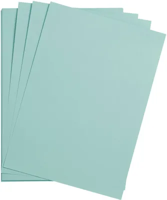 Immagine prodotto di 25 fogli di carta A4 color turchese
