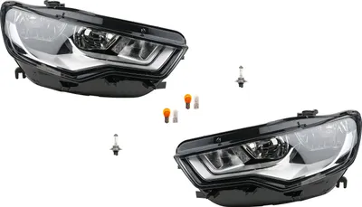 Produktbild von Scheinwerfer passend für Audi A6 4G 11-14 H15 Leuchtmittel Set L R 4G0941003 4G0941003M 4G0941004 4G0941004M Johns