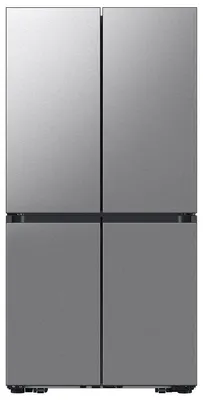 Produktbild von Samsung Series 8 RM60F French Door SpaceMax™ mit Hybrid Cooling und AI Energy Mode, , Freistehend, French door, Edelstahl, 4 Tür(en), Real Stainless, R600a