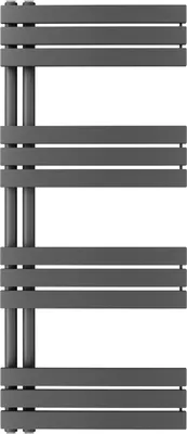 Produktbild von Aquabad Badheizkörper Fornax 50x115cm 516W Anthrazit Mittelanschluss 50mm - Ohne Heizstab / Ohne Heizstabelement