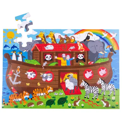 Immagine prodotto di Puzzle da pavimento dell'Arca di Noè 48 pezzi