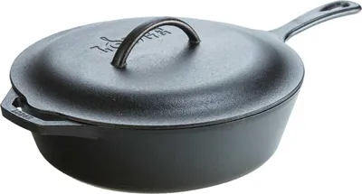 Image de Poêle à frire Lodge en fonte avec couvercle 30 cm