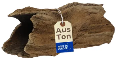 Produktbild von Aquarium Deko Höhle Baumstamm L Terrarium Deko fürs Aquarium Versteck für Fische Laichhöhle Welse Versteckplatz Krebs Tonrohr Reptilien Höhle Welshöhle Ablaichröhre