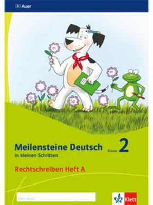 Obrázok produktu pre Meilensteine Deutsch in kleinen Schritten. Heft 1 Klasse 2. Rechtschreiben - Ausgabe ab 2017