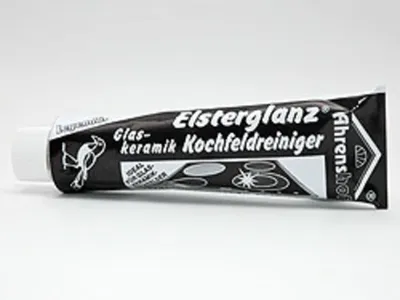 Produktbild von Elsterglanz Kochfeldreiniger Glas & Keramik 150ml – Für streifenfreie Sauberkeit in Weiß