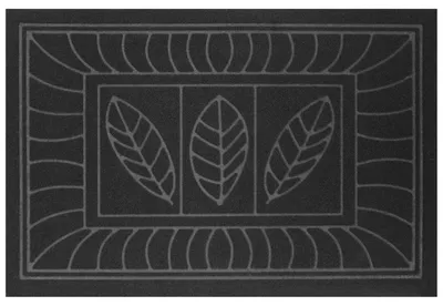 Obrázek produktu pro Rohožka FEUILLES, 45 x 75 cm, černá
