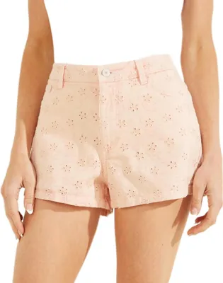 Image de Guess Claudia Femme rose short court W26