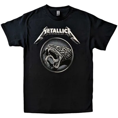 Zdjęcie produktu dla Metallica Black Album Poster Black XL Koszulka