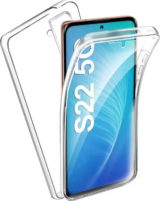 Obrázok produktu pre Ochranný kryt pre Samsung Galaxy S22 5G priehľadný, nárazuvzdorný, celotelový