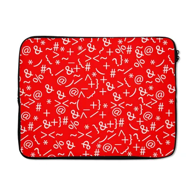 Produktbild von MuchoWow® Laptop Hülle 15 Zoll Mathematik - Zahlen - Muster Laptoptasche - Laptoptasche - Sleeve - Rundum-Schutz