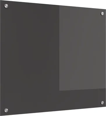 Obrázok produktu pre Kuchynský obklad Tmavo šedá 70 x 60 cm tvrdené sklo