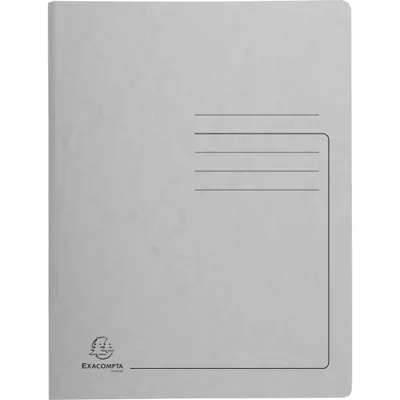 Image de Farde à spirales 240231E DIN A4 Carton gris Paquet de 25 pièces
