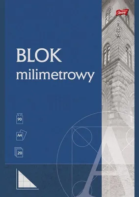 Produktbild von Millimeterblock A4 20 Blatt Unipap