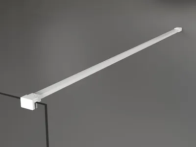 Produktbild von Mexen Träger für Duschwand, weiß - 800-01-20