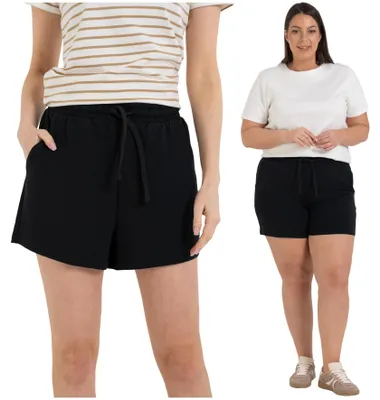 Immagine prodotto di Moraj | Pantaloncini - Taglia 95 - Pantaloncini da donna neri - Pantaloncini da jogging - Pantaloncini in cotone