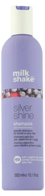 Immagine prodotto di Milk Shake Silver Shine Shampoo 300ml - Anti-giallo, lucentezza d'argento e cura del colore per le bionde