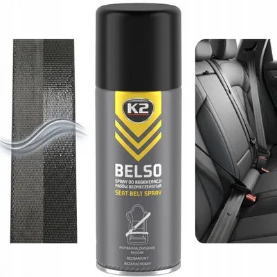 Zdjęcie produktu dla K2 BELSO SMAR DO REGENERACJI Pasów Bezpieczeństwa Samochodu 400ml B433