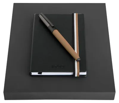 Imagen del producto de Set BOSS HUGO BOSS (bolígrafo y bloc de notas A6)