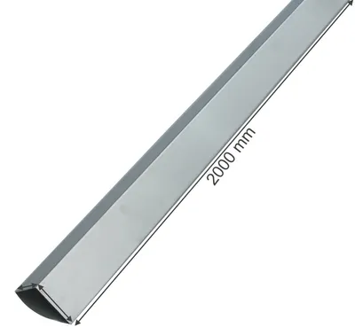 Produktbild von Alu Blank Natur Alu Winkel Blech Alu Kant Blech Winkel 90° Alu L-Winkel 75 mm
