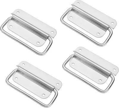 Immagine prodotto di Maniglie metalliche per cassetti, 4 pezzi, per cassette degli attrezzi