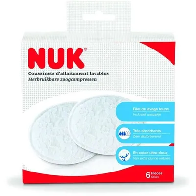 Zdjęcie produktu dla NUK 6 – wkładki wielokrotnego użytku