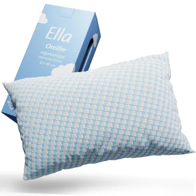 Immagine prodotto di Cuscino ergonomico per il supporto del collo, con imbottitura regolabile