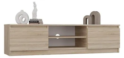 Produktbild von TV-Schrank Wolfgang 140 cm mit offenem Fach in Sonoma-Eiche