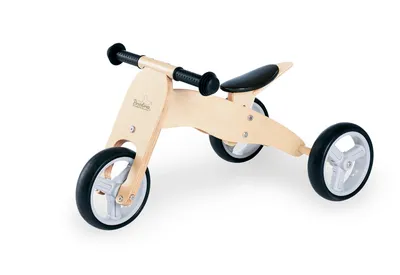 Image de Mini tricycle de marche 'Charlie', naturel