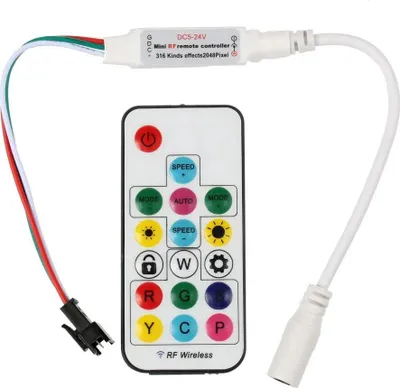 Obrázok produktu pre T-LED RGB digitálne RF ovládač 063503