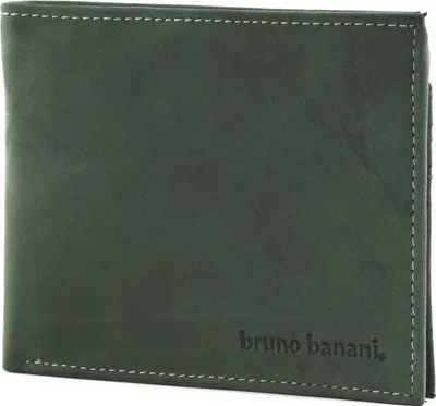 Produktbild von bruno banani Leder Geldbörse Phoenix Wallet Black schwarz