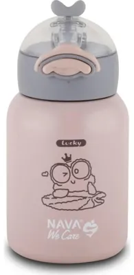 Imagen del producto de Termo para bebé rosa NAVA, 350 ml