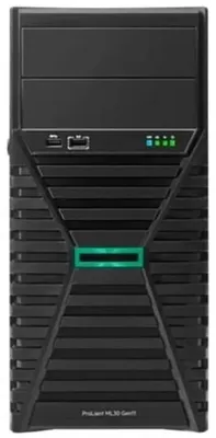 Produktbild von HPE ProLiant ML30 Gen11 6325P 3.5GHz 4c 1P 1x32GB-U 8SFF NS204i-u MR408i-p 1x800W PS EU Server
