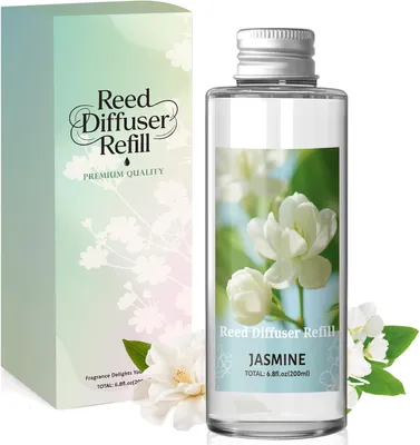 Produktbild von Lufterfrischer Nachfüllung 200 ml, Jasmin Duft, Lang anhaltende Duftverteilung, für Zuhause